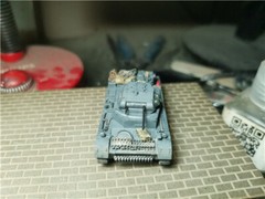 Hand Made 1/72 German No. 2 Tank C With Tonic Painted Model！