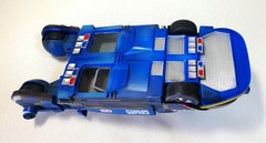 Blade Runner Spinner 1/24 built & painted weathered with custom display stand