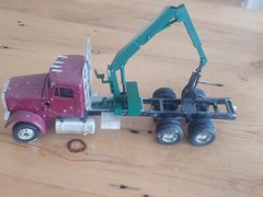 1:24 1:25 Log Loader For Logging Truck Peterbilt Kenworth Mack freightliner