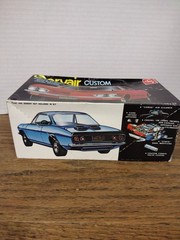 Vintage AMT 1969 Corsair Custom Plastic Model Car Kit Open Box Parts Are Sealed