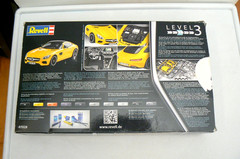 New REVELL MERCEDES AMG GT Set 1:24 Plastic Model Kit Level 3 Open Box 93 Parts