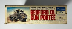 Peerless Max 3509 1/35 Scale Bedford QL Gun Portée w/Ordnance QF 6 Pounder, 1974