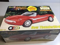 Revell Snaptite Wheels of Fire RED 2003 FORD THUNDERBIRD 1/25 SEALED MODEL KIT