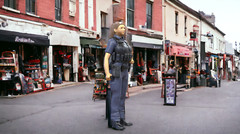 Police Female Resin 3d printed, Unpainted, HO scale Woman cops LEO