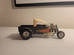 *Vintage* Monogram Black Widow Pickup Truck Built Model
