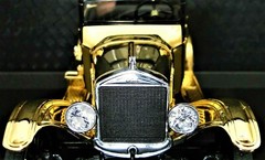 Ford Model T Antique Vintage Classic Car 1 Custom Built 24K GOLD Metal Body Race