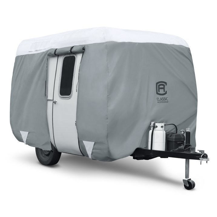 Classic Accessories OverDrive PolyPRO 3 Molded Fiberglass Travel Trailer Cover,