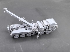 unassembled1/72/87/144 Germany Rheinmetall MAN HX45M*10X10 Rescue Crane ModelKit