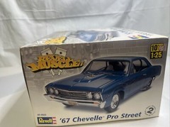 REVELL 67 CHEVELLE PRO STREET “REVELL MUSCLE” Open Box X2