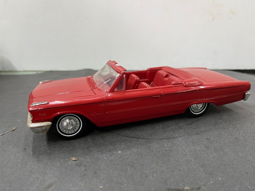 C10 1963 Ford Galaxie Convertible Vintage promo model 1/25 McM.