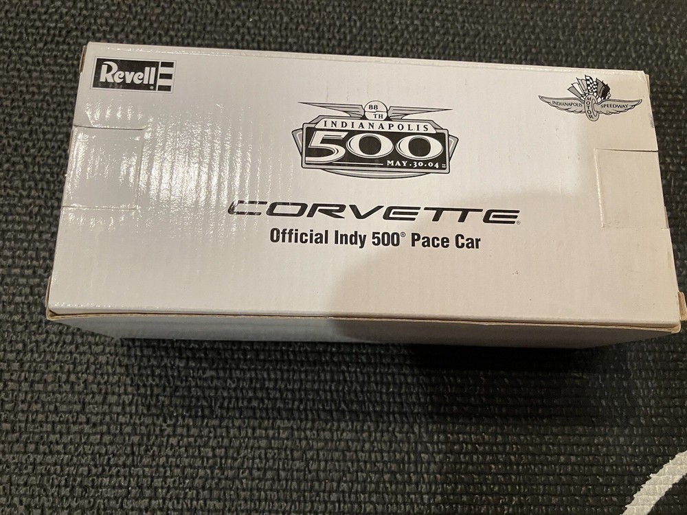 2004 CORVETTE PROMO MODEL INDY PACE CAR 1/25 SCALE NEW IN BOX 85-0954