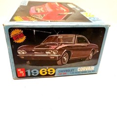 AMT 1969 Corvair Model Kit Y911 200 – Partially Assembled and Painted, 99% Cmplt
