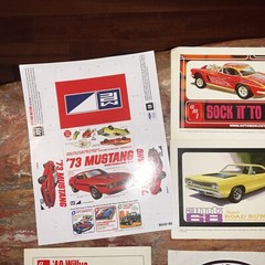 Vintage AMT Model Advertising And Stickers