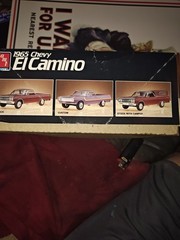 1965 Chevy El Camino 3-in-1 Model Kit,Stock,Custom,or Drag Build