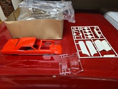 VINTAGE MODEL KIT -AMT 1990 # 6052 1967 CHEVELLE SS 396 OPEN. SEALED PARTS