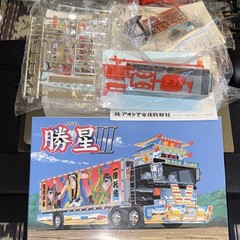 Aoshima Katsuboshi II Truck Model Kit Anime & Manga Plastic Mini Dekotora no. 11
