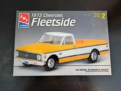 AMT Ertl 1972 Chevrolet Fleetside Model Car Kit 1:25 ~ Sealed bags