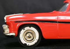 1956 DeSoto Fireflite Promo Model Jo-Han Models Detroit Red & Black