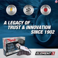 Raybestos Element3 EHT? Automotive Replacement Rear Brake Pad for Selected