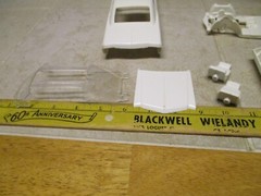 AMT 1/25 VINTAGE 1965 66 BUICK WILDCAT 3 IN 1 CUSTOMIZING MODEL KIT Parts M47