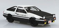 Aoshima Initial D No.6 Takumi Fujiwara AE86 Trueno Vol.37 ver. 1/24 Model Kit