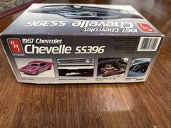 AMT 1967 Chevrolet Chevelle SS396 model kit “New in Factory Sealed Bags