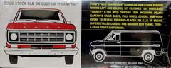 PHANTOM Ford Econoline Custom Van AMT 1:25 NEW FACTORY SEALED *US Seller*