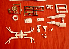 Salvinos JR Models 1978 Nascar Chevy Monte Carlo 427 Engine 1/25
