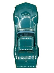 AMT ERTL 1/24 1970 Chevrolet Corvette LT-1 Promo Car Mulsanne Blue 6878 W Decals