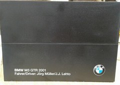 1/43 MINICHAMPS BMW M3 GTR, 2001, Driv. J. MULLER/J.J. LEHTO mint,++ !