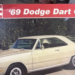 1995 Revell 1:25 Scale Sealed Model Kit ‘69 Dodge Dart GTS Skill Lvl 2 Kit #7603
