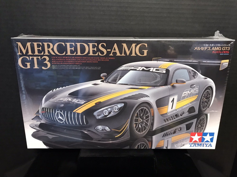 TAMIYA 24345 MERCEDES-AMG GT3 MODEL KIT-NIB-1/24 SCALE