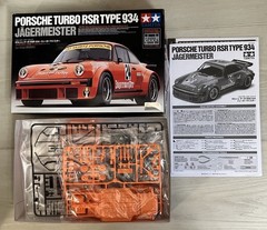 TAMIYA Automotive Model 1/24 PORDCHE TURBO RSR Type934 Jagermeister #24328