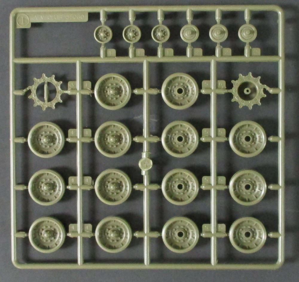 AFV Club 1/35th Scale M60A2 Starship – Parts Tree I from Kit No. AF35230