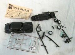 AMT 1948 Ford Coupe, T110, 1/43 Scale Plastic Model Kit In Original Box