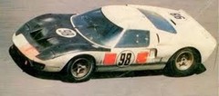 #98 Ford GT Mk II Winner at Daytona 1966 1/24th Scale Waterslide Decals