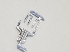 1950 Ford Convertible CUSTOM BUMPERETTES & NERF BARS from AMT 1:25 Model Kit 50