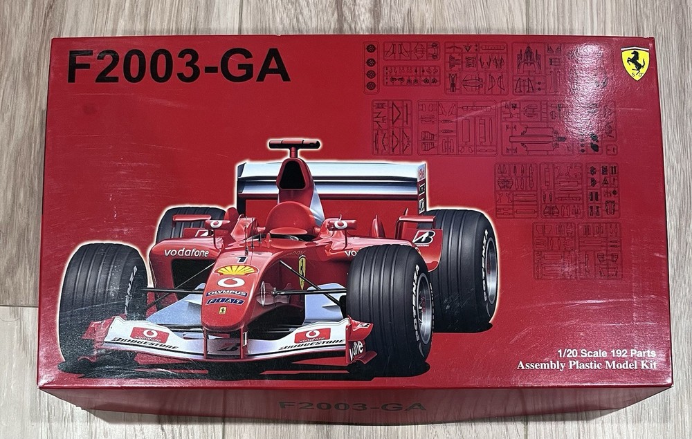 Fujimi 092096 1/20 Ferrari F2003-GA Multiple GP Options + Aftermarkets GP23 New