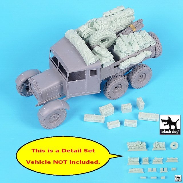Black Dog 1/35 Stowage and Accessories Scammell Pioneer SV2S (IBG Models) T35322