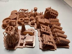 1/25th 351 Cleveland Stock 3D Printed