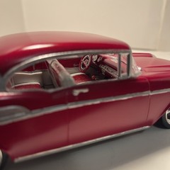 1957 Chevy Hardtop built model cars 1/25