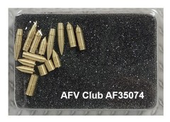 AFV Club AF35074 Turn Brass 1/35 German 10.5cm Ammo for leFH18, Wespe – USA Ship