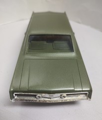 RARE Vintage 1968 Chrysler 300 H.T. 2 Door Dealer Promo Model Car Meadow Green