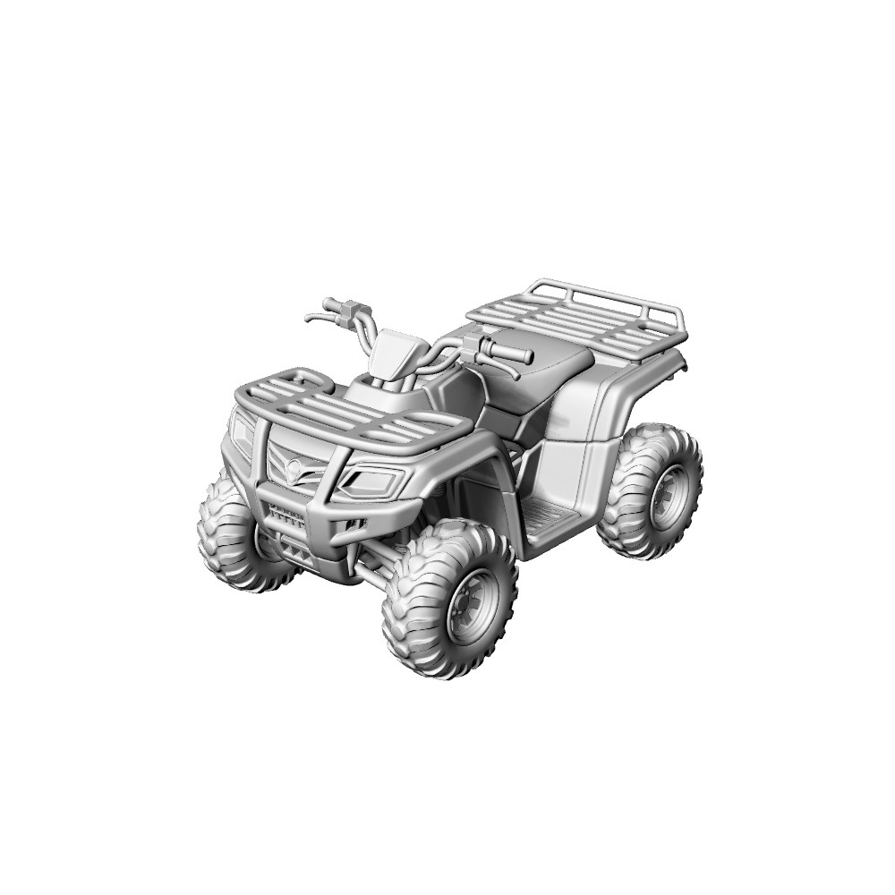 MRY-SFW 203 1/700 Adult 4-Wheel Offroad Beach Buggy 3D Print Outdoor Scene