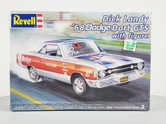 2005 SEALED Revell Kit: Dick Landy ’68 Dodge Dart GTS w Figure 1/25 #85-2831
