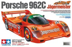 Tamiya 24372 1/24 Scale Model Sport Car Kit Brun Porsche 962C Jagermeister 1987