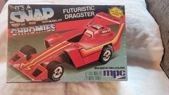 1983 It’s A Snap Chromies MPC 1:32 Model Kit 6446 Snap Tite Futuristic Dragster