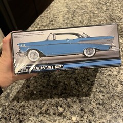 AMT 1957 Chevy Bel Air Model Kit Car Scale 1:25 Kit # AMT638M/12 Factory Sealed