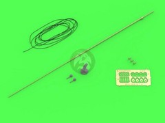 Master 1/35 Comrod VHF3088VM Vehicle Antenna for Modern AFVs (Tilted) GM-35-014