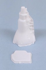 Resin 1/25 Buick Olds Pontiac TH400 Automatic Transmission w/Separate Pan